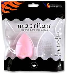 Kit Esponja EP19 com Estojo, Macrilan