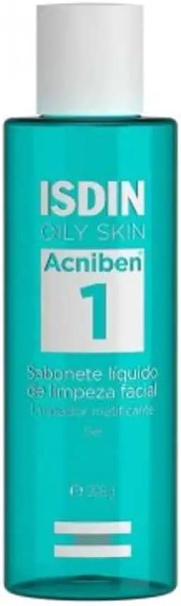 ISDIN Acniben Sabonete Líquido Facial Antioleosidade em Gel - 208g