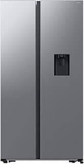 Samsung Geladeira Side by Side SmartThings com Dispenser de Água Samsung RS57 Inox 560L 127V