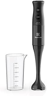 Mixer de mão Electrolux Preto 400W com Tecnologia TruFlow 1 velocidade função turbo EIB05 220V