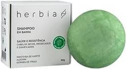 Shampoo em Barra Cabelos Secos, Ressecados e Danificados Herbia 80g