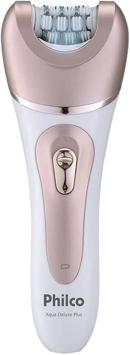 Depilador Philco PDP02R Aqua Deluxe Plus 9 em 1 Sem Fio Bivolt