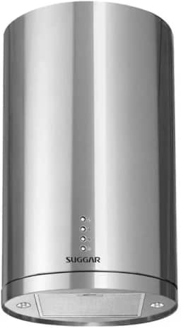 SUGGAR COIFA ILHA REDONDA QUARTZO INOX 35CM 110V TP3521IX