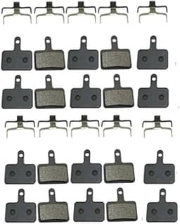 Desconhecido 10 Par Pastilha Freio Disco Bicicleta Compatível com Alivio Acera Mt200 M315