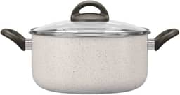 Brinox - Caçarola com Tampa 22Cm 3,5L Ceramic Life Suprema - Vanilla