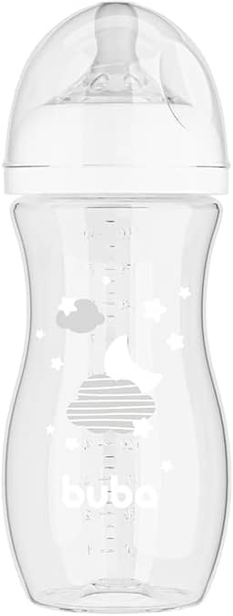 Buba, Mamadeira Easy Flow Nuvem Branca 330ml
