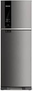 Geladeira Brastemp Frost Free Duplex 375 litros cor Inox com Espaço Adapt - BRM45JK 110V