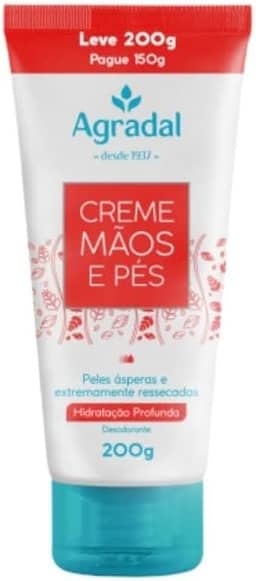 Agradal Creme Mãos E Pés 200G