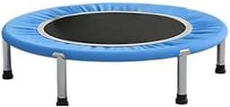 Trampolim Jump Com Capa Saia Diâmetro 1 M 200kg Mini Reforço Cama Elástica Elastica Academia