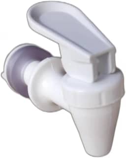 Torneira para Filtro de Barro, Plástica, Branca, com Vedação