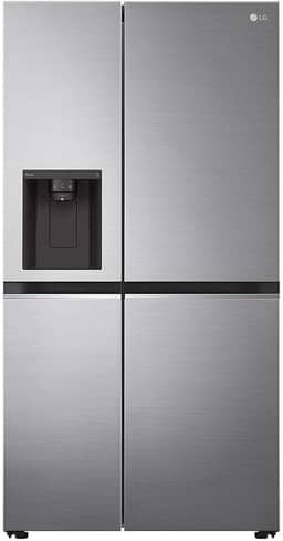 Refrigerador Smart LG Side By Side 611L Aço Escovado Uvnano 220V GC-L257SLP