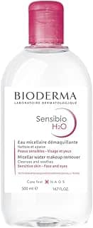 BIODERMA Sensibio H2O Água Micelar Demaquilante Calmante Peles Sensíveis para Limpeza Facial 500ml