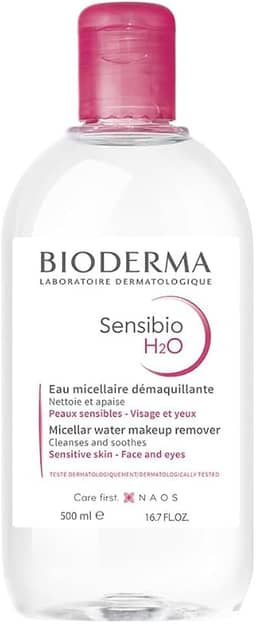 BIODERMA Água Micelar Demaquilante Calmante Sensibio H2O 500ml