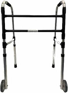 Andador Adulto Pop A400 FX Plus com Rodas e 2 Barras Indaiá