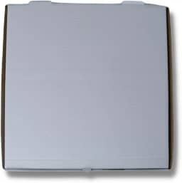 Embalagem Quadrada para Pizza Nº25 Lisa 25x25x4cm C/10 Un.