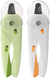 Alicate Para Cães e Gatos Pet Cortador Unhas Cachorro Gato Animal Luz LED Lixa