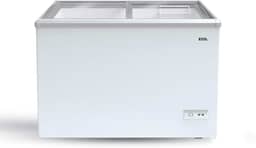 Freezer e Conservador Expositor Horizontal Eos 450 Litros Eco Gelo Dupla Ação com Tampa de Vidro Eeh500xx 220v