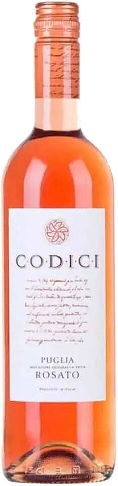 Vinho Italiano Rosé Codici Rosato Puglia IGT