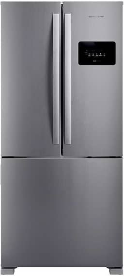Geladeira French Door 3 Portas Inox Design e Tecnologia Premium Brastemp - BRO85MK 110V