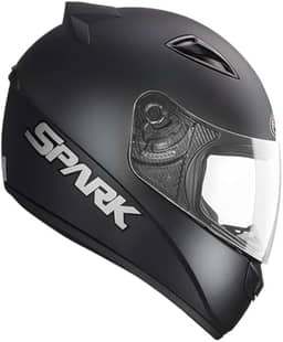 Ebf, Capacete Ebf New Spark Solid Preto Fosco Moto Masculino e Feminino