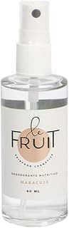 Desodorante Nutritivo de Maracujá - Le Fruit - Vegano - Clareador e sem alumínio, 60ml, em spray