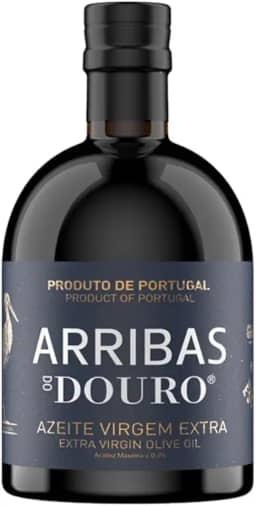 Azeite de Oliva Extra Virgem Premium Arribas do Douro 500ml - Portugues - Extraido a Frio, Perfil Gourmet Frutado - Acidez < 0,2