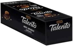 Chocolate Amargo Mini Talento Preto Amêndoas 25g C/15un - Garoto