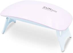 Mini Cabine Led/uv Sun Mini Portátil 6w Unhas Gel Branca Bivolt