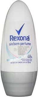 Rexona Desodorante Antitranspirante Roll On Sem Perfume 50Ml (A Embalagem Pode Variar)