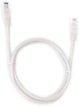 PlusCable Cabo de Rede Branco 10Metros PC-ETH6U100WH Cat.6 Patch Cord - Conector RJ45 Revestido em PVC Tranferência de Dados Gigabit Conexão em Rede CFTV