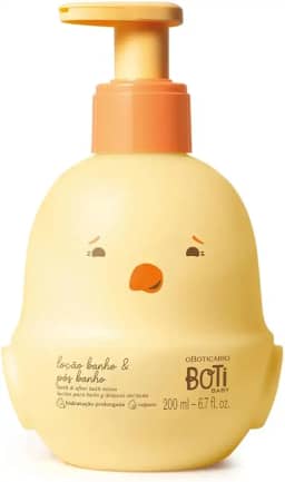 Loção Hidratante Banho e Pós-Banho Boti Baby 200ml