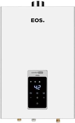Aquecedor de Água a Gás Eos Digital 26 Litros (gás Natural) Exaustão Forçada Eaq260gd-n Branco Bivolt