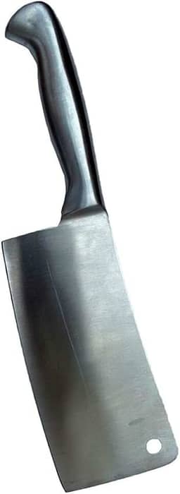 Cutelo 6" inteiro de inox profissional