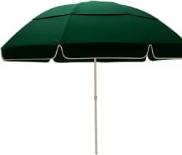 Guarda Sol Gigante Mor 2,40m para Praia Grande e Piscina, Sombrinha de Praia com Proteção UV e Vento, Guarda Sol Respirável Verão