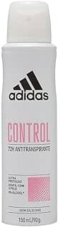 adidas Desodorante Aerossol Control Feminino Adidas Branco 150 Ml