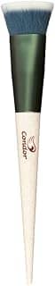Condor, Pincel Kabuki para Base, Essencial Eco, Eco Liga, Ideal para Produtos Líquidos e Cremosos, Cerdas Sintéticas e Macias, Acabamento Natural, Cabo Sustentável