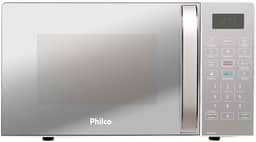 Forno Micro-Ondas Philco PMO23EB 20L Espelhado/Branco - 127V