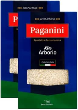 Kit 2X: Arroz Arbóreo Italiano Paganini 1kg