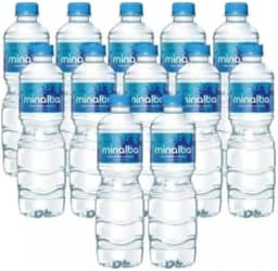 Água Mineral Natural sem gas Minalba, 510ml (12 Unidades)