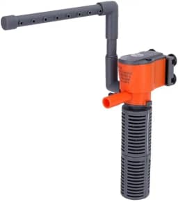 Filtro de aquário 3 em 1, bomba de água submersível AC220-240V, mini filtro de oxigênio, bomba de ar para aquário pequeno (5W)