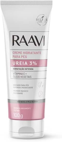 Creme Hidratante Uréia Pés 3% - Raavi