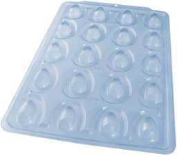 Forma para Chocolate, Molde Ovo Liso 10g, 1 Unidade