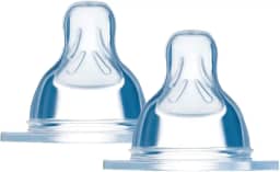 Bico Mamadeira MAM - número 2 - Fluxo Médio - Embalagem DUPLA