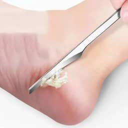 Kit profissional de pedicure – Pacote com 3 lixas para pés e removedores de calos de aço inoxidável – Raspador de pele morta para homens e mulheres – Ferramentas duráveis de cuidados com os pés para