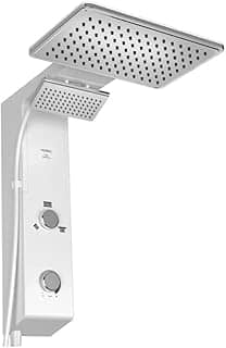 HYDRA CHUVEIRO FALLS 7700W BRANCO/CROMADO 220V DPFS.E.772BM