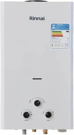 Rinnai M15-15 litros GLP Branco - Aquecedor de Água a Gás Mecânico REU-M150 CFH