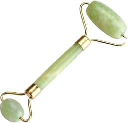 Massageador Facial Rolo de Jade Redução de Rugas e Estresse Anti Rugas Anti Estresse Para um Skincare Completo Linha Premium