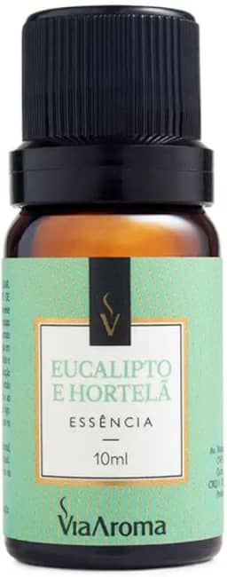 Essência Eucalipto e Hortelã Via Aroma - 10ml