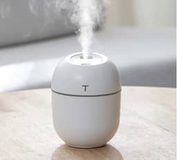 Mini Umidificador De Ar Portátil Purificador - Usb - Lâmpada