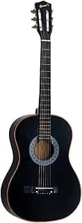 Violão Queen’s Acústico Clássico de 6 Cordas de Nylon em Madeira Natural Preto